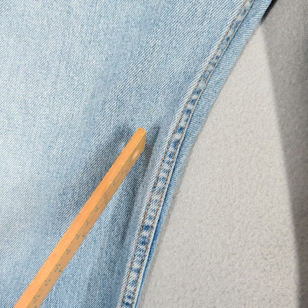 Levi's 505 Jeans Mens 33x32 Blue Regular Fit Straight‎ Leg Denim Cotton Casual